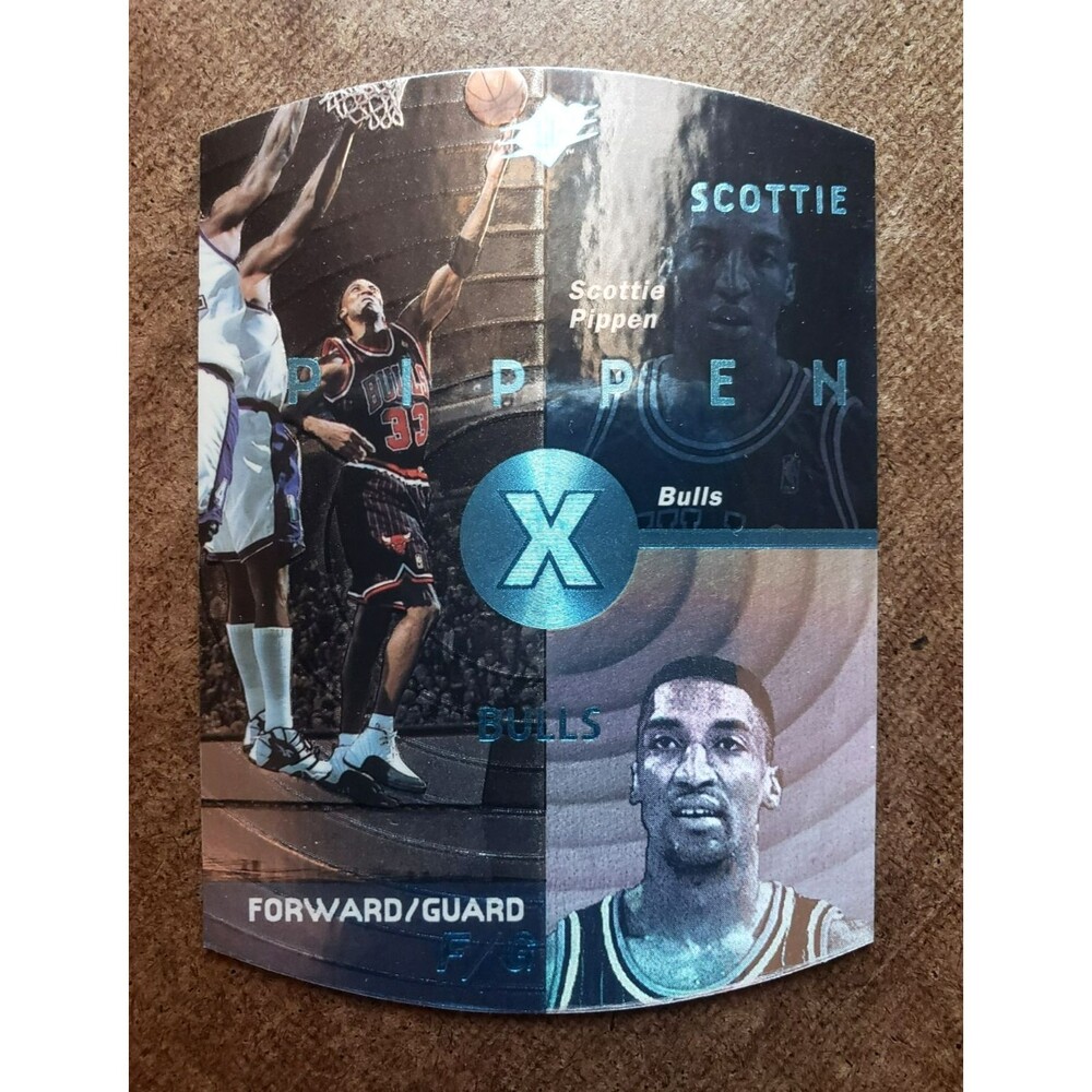 1997-98 Upper Deck SPx SCOTTIE PIPPEN NBA Basketbal SKY CARD 7 CHICAGO BULLS HOF